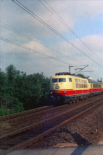 Foto:: DB 103 199-6 / 03.10.1974 (Foto,Fotos,Bilder,Bild,)