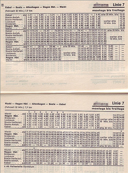 Foto:: Fahrplan 1966 (Foto,Fotos,Bilder,Bild,)