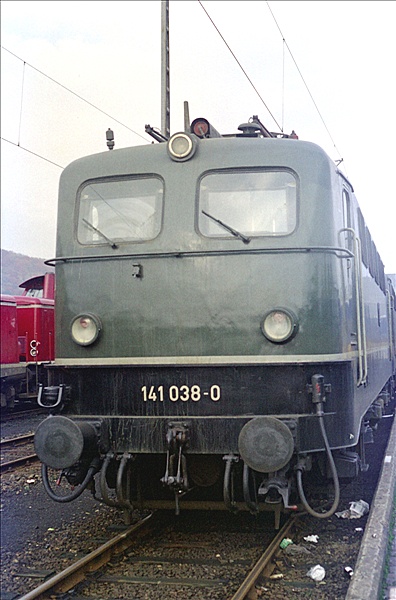 Foto:: DB 141 038-0 / Hagen / November 1974 (Foto,Fotos,Bilder,Bild,)