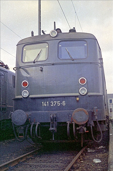Foto:: DB 141 375-6 / Hagen / November 1974 (Foto,Fotos,Bilder,Bild,)