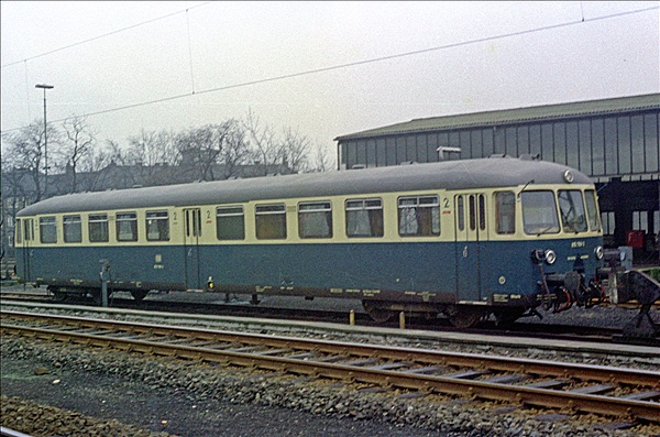 Foto:: DB 815 / Wanne-Eickel / 06.01.1975 (Foto,Fotos,Bilder,Bild,)
