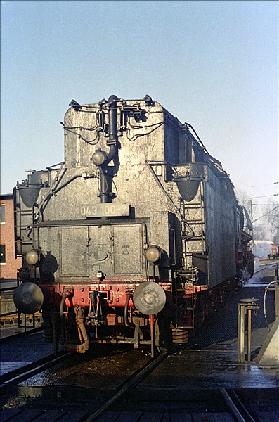 Foto:: DB 043 100-7 / Rheine / 13.01.1975 (Foto,Fotos,Bilder,Bild,)