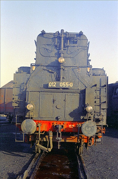 Foto:: DB 012 055-0 / Rheine / 13.01.1975 (Foto,Fotos,Bilder,Bild,)