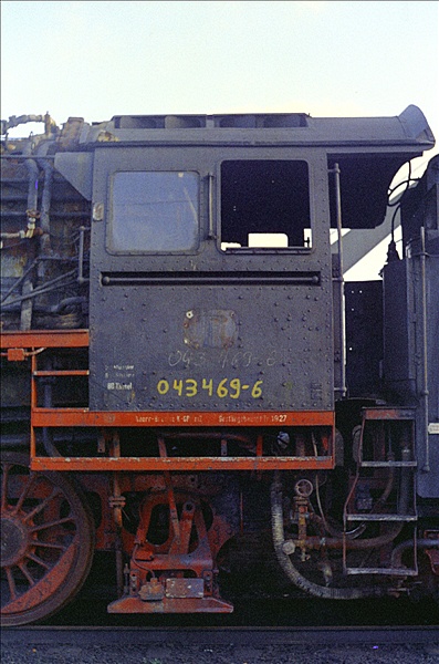Foto:: DB 043 469-6 / Rheine / 13.01.1975 (Foto,Fotos,Bilder,Bild,)
