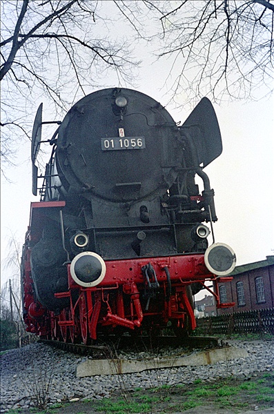 Foto:: DB 011 056-9 / Rheine / 13.01.1975 (Foto,Fotos,Bilder,Bild,)