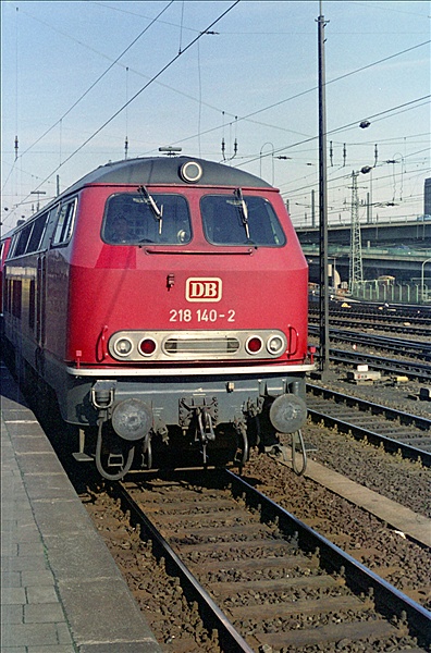Foto:: DB 218 140-2 / Hagen / 22.02.1975 (Foto,Fotos,Bilder,Bild,)