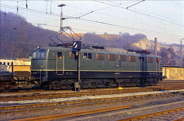 Foto:: DB 150 128-7 / Hohenlimburg / 28.02.1975 (Foto,Fotos,Bilder,Bild,)
