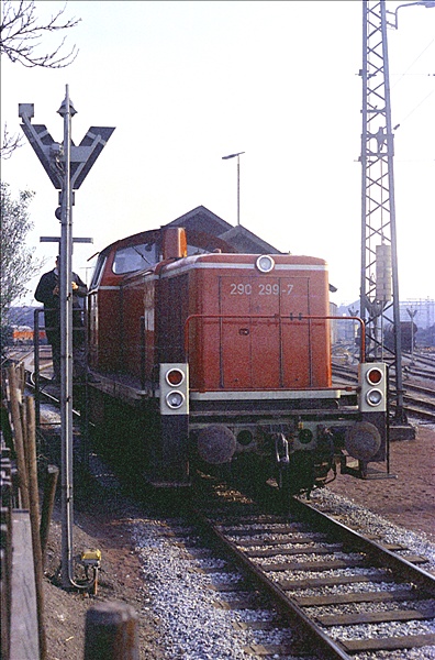 Foto:: DB 290 299-7 / Dortmund / 01.03.1975 (Foto,Fotos,Bilder,Bild,)