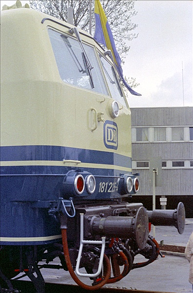 Foto:: DB 181 225-4 / Essen / 16.03.1975 (Foto,Fotos,Bilder,Bild,)