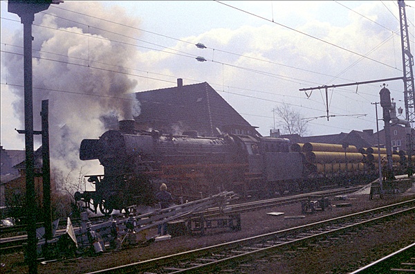 Foto:: DB 042 245-1 / Rheine / 08.04.1975 (Foto,Fotos,Bilder,Bild,)