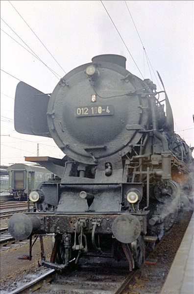 Foto:: DB 012 100-4 / Rheine / 08.04.1975 (Foto,Fotos,Bilder,Bild,)