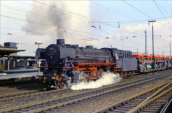 Foto:: DB 042 241-0 / Rheine / 08.04.1975 (Foto,Fotos,Bilder,Bild,)