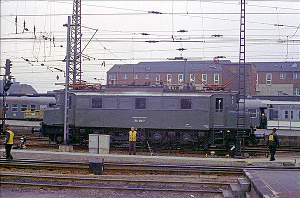 Foto:: DB 104 018-7 / Muenster / 20.05.1975 (Foto,Fotos,Bilder,Bild,)