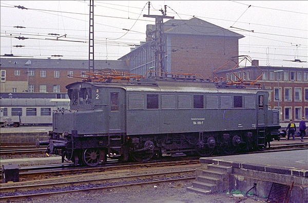 Foto:: DB 104 018-7 / Muenster / 20.05.1975 (Foto,Fotos,Bilder,Bild,)