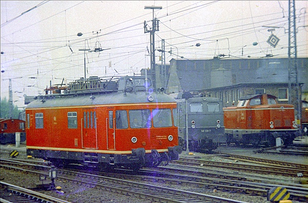 Foto:: DB 701 + DB 140 710-7 / Muenster / 20.05.1975 (Foto,Fotos,Bilder,Bild,)