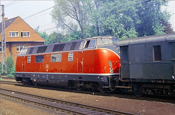 Foto:: DB 220 / Rheine / 20.05.1975 (Foto,Fotos,Bilder,Bild,)