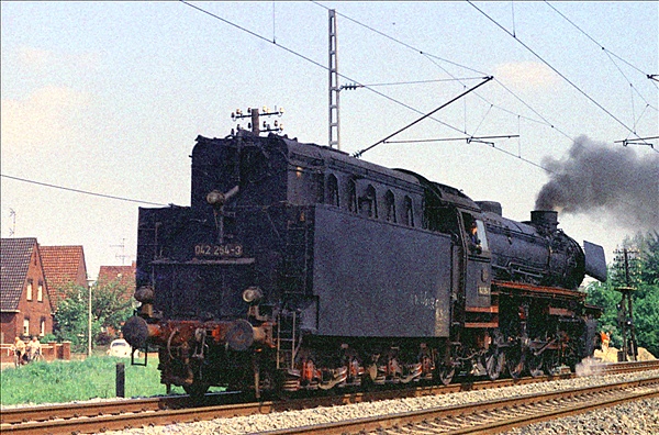 Foto:: DB 042 254-3 / Rheine / 20.05.1975 (Foto,Fotos,Bilder,Bild,)