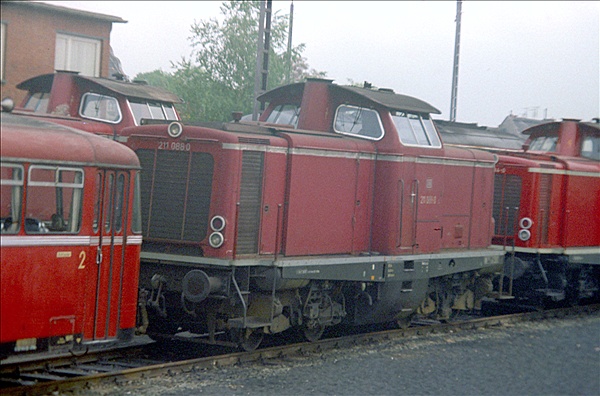 Foto:: DB 211 088-0 / Euskirchen / 25.05.1975 (Foto,Fotos,Bilder,Bild,)