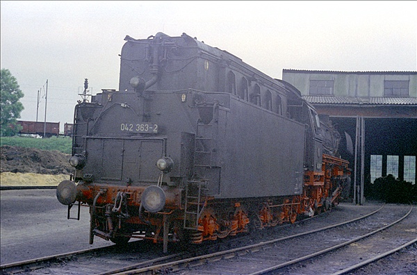 Foto:: DB 042 363-2 / Rheine / 29.05.1975 (Foto,Fotos,Bilder,Bild,)