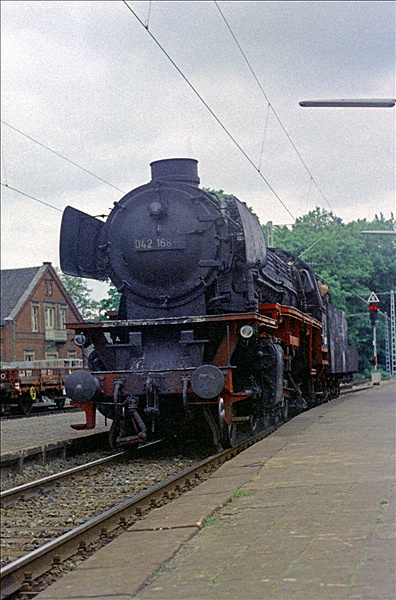 Foto:: DB 042 168-5 / Salzbergen / 29.05.1975 (Foto,Fotos,Bilder,Bild,)