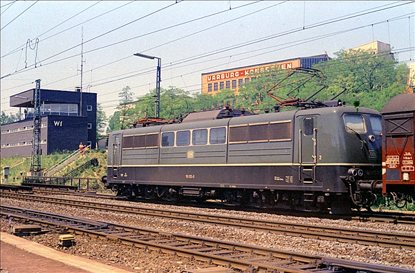 Foto:: DB 151 013-0 / Warburg / 08.06.1975 (Foto,Fotos,Bilder,Bild,)