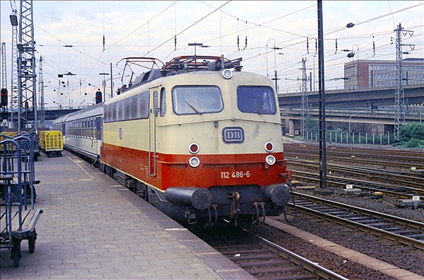 Foto:: DB 112 486-6 / Hagen / 30.06.1975 (Foto,Fotos,Bilder,Bild,)