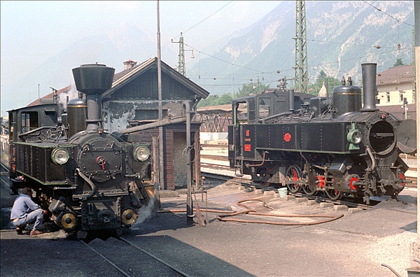 Foto:: ZB 2 + ZB 3 / Jenbach / 29.07.1975 (Foto,Fotos,Bilder,Bild,)