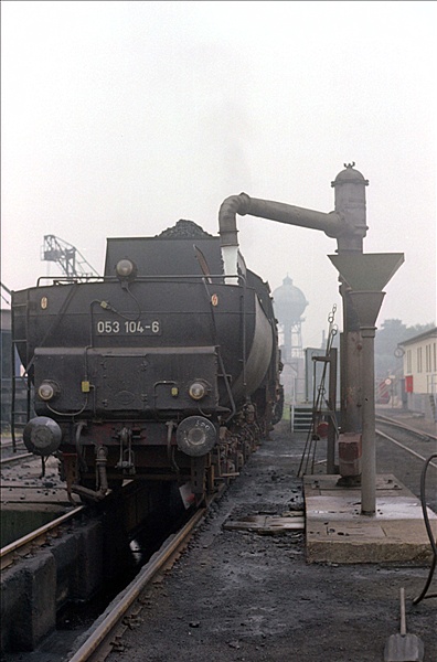 Foto:: DB 053 104-6 / Duisburg-Wedau / 13.08.1975 (Foto,Fotos,Bilder,Bild,)