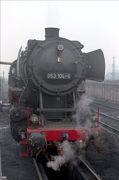 Foto:: DB 053 104-6 / Duisburg-Wedau / 13.08.1975 (Foto,Fotos,Bilder,Bild,)