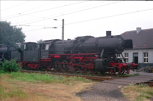 Foto:: DB 052 696-2 / Duisburg-Wedau / 13.08.1975 (Foto,Fotos,Bilder,Bild,)