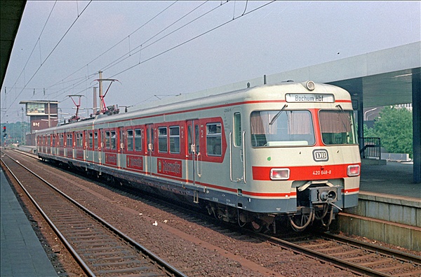 Foto:: DB 420 648-8 / Bochum / 13.08.1975 (Foto,Fotos,Bilder,Bild,)