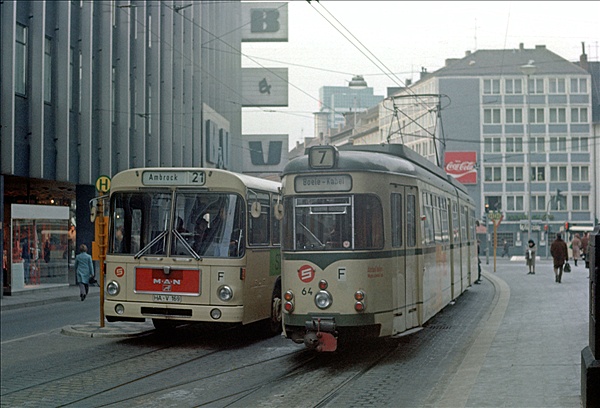 Foto:: HST 64 / Hagen / 08.03.1976 (Foto,Fotos,Bilder,Bild,)