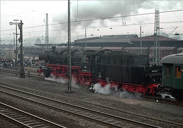 Foto:: DB 050 622-0 Dampflokabschied / Stolberg / 04.04.1976 (Foto,Fotos,Bilder,Bild,)
