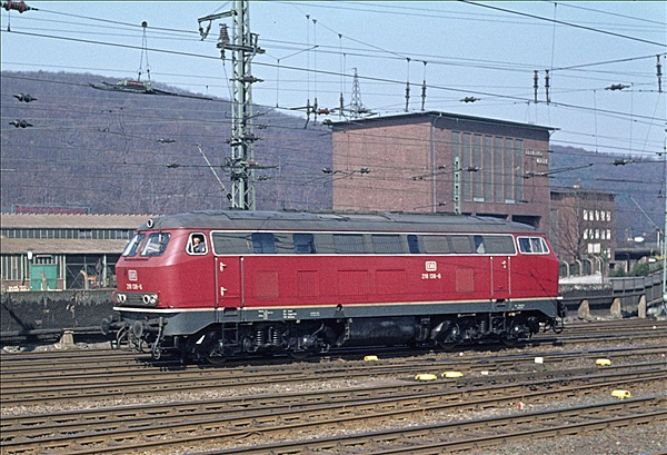 Foto:: DB 218 138-6 / Hagen / 11.04.1976 (Foto,Fotos,Bilder,Bild,)
