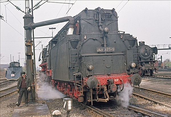 Foto:: DB 043 321-9 / Rheine / 15.04.1976 (Foto,Fotos,Bilder,Bild,)
