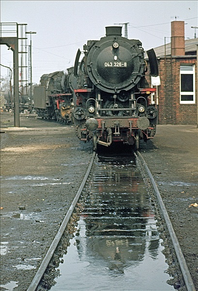 Foto:: DB 043 326-8 / Rheine / 15.04.1976 (Foto,Fotos,Bilder,Bild,)