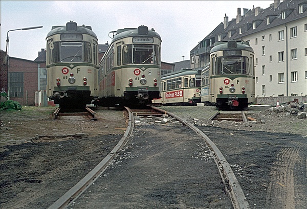 Foto:: HST 68 + HST 61 + HST 82 + HST 84 / Hagen / Juni 1976 (Foto,Fotos,Bilder,Bild,)