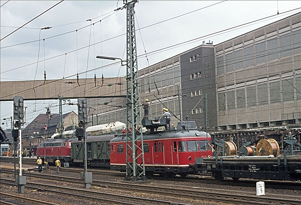 Foto:: DB 701 + DB 218 / Hagen HBf / 05.08.1976 (Foto,Fotos,Bilder,Bild,)