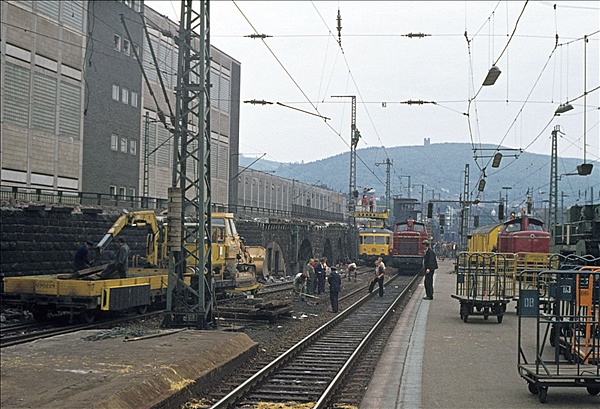 Foto:: DB 701, DB 260 594-7, DB 212 / Hagen / 05.08.1976 (Foto,Fotos,Bilder,Bild,)
