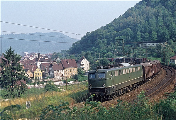 Foto:: DB 150 150-1 / Goeppingen / 07.08.1976 (Foto,Fotos,Bilder,Bild,)