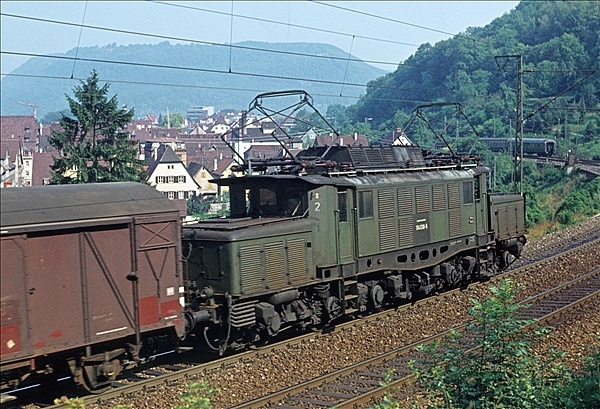 Foto:: DB 194 038-6 / Goeppingen / 07.08.1976 (Foto,Fotos,Bilder,Bild,)