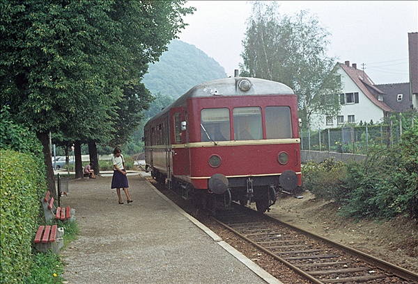 Foto:: SWEG VT 104 / Staufen Sued / 09.08.1976 (Foto,Fotos,Bilder,Bild,)