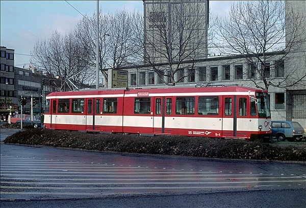 Foto:: BOGESTRA 325 / Bochum / 19.02.1977 (Foto,Fotos,Bilder,Bild,)