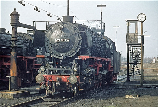 Foto:: DB 043 903-4 / Rheine / 13.03.1977 (Foto,Fotos,Bilder,Bild,)