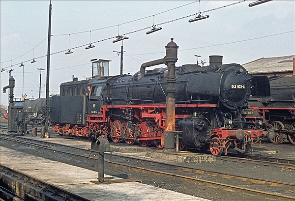 Foto:: DB 043 903-4 / Rheine / 13.03.1977 (Foto,Fotos,Bilder,Bild,)