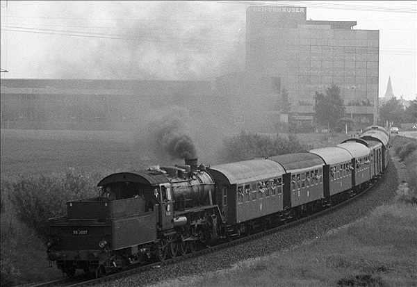 Foto:: 56 3007 / Troisdorf / 26.06.1977 (Foto,Fotos,Bilder,Bild,)