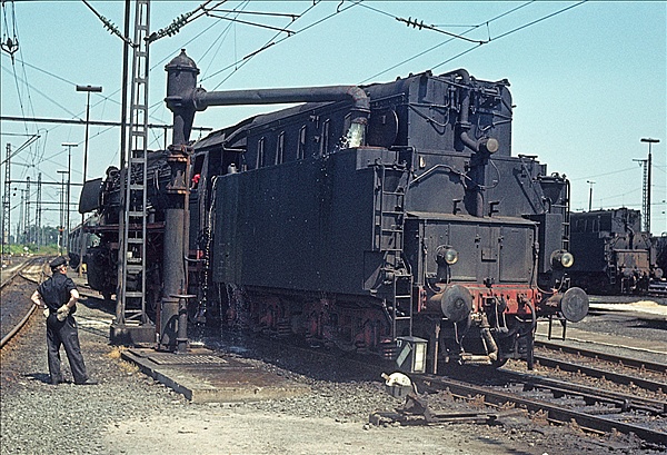 Foto:: DB 043 681-6 / Rheine / 04.07.1977 (Foto,Fotos,Bilder,Bild,)