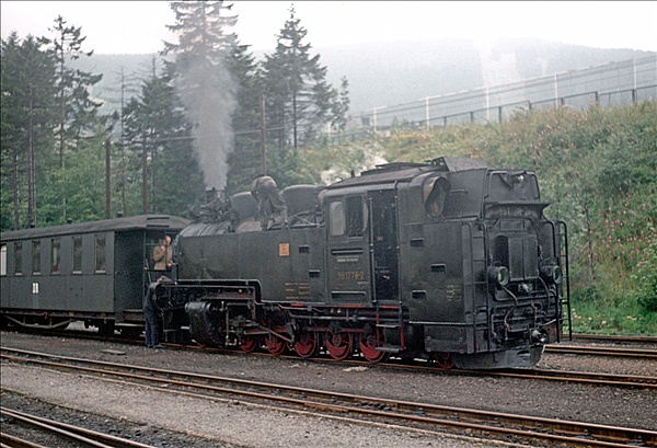Foto:: DR 99 1778-2 / Oberwiesenthal / 15.08.1977 (Foto,Fotos,Bilder,Bild,)