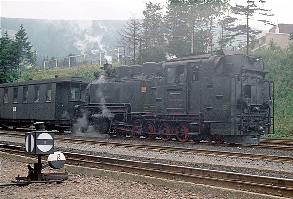 Foto:: DR 99 1778-2 / Oberwiesenthal / 15.08.1977 (Foto,Fotos,Bilder,Bild,)