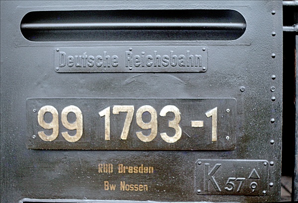 Foto:: DR 99 1793-1 / Radebeul / 19.08.1977 (Foto,Fotos,Bilder,Bild,)